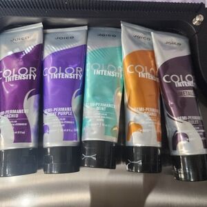 Joico Color Intensity Semi-Permanent Hair Color| 5 Full NEW tubes Of Color
